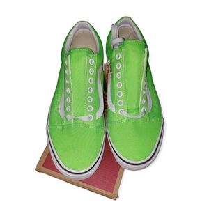 VANS Old Skool Neon Green NWT